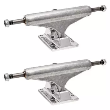 Независимый легкий комплект из 2 серебристых полых грузовиков Stage11, стандартный оригинальный кованый [/гарантия включена] (Полый/кованый полый/титановый/кованый средний) серебряный