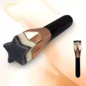 Нежная к коже кисть для нанесения тональной основы, плавное нанесение профессиональной портативной косметики
