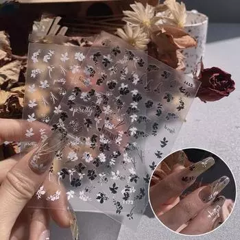 Нежная маникюрная наклейка с мягкой текстурой, 5 стилей, устойчивая к пятнам D