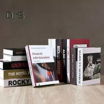 Нежная модель книги, грязеотталкивающая легкая поддельная книга-симулятор книги