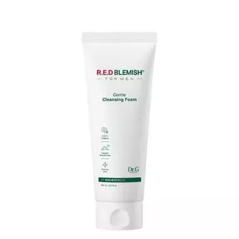 Нежная очищающая пенка Dr.G Red Blemish For Men 150 мл