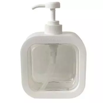 Нежная пресс-бутылка, прозрачный лосьон для душа, шампунь, дозатор мыла, пустая бутылка, товары для дома и ванной комнаты