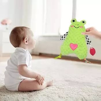 Нежное, устойчивое к укусам, одеяло Snuggle с изображением животных из мультфильмов для повседневной жизни серый