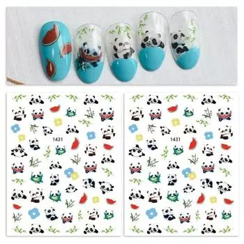 Нежные декоративные прозрачные контуры наклейки для ногтей маникюрный декор акварельные наклейки принадлежности E