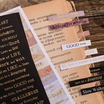 Нежные удобные DIY легкие английские буквы бумага для скрапбукинга подарок для девочек наклейки для скрапбукинга чёрный