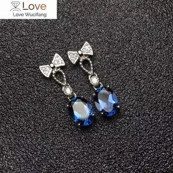 Нежные женские свадебные серьги-подвески с ослепительным цирконием, изящные женские аксессуары для церемонии помолвки