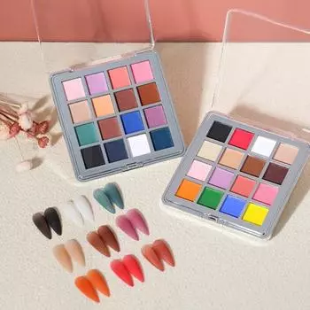 Нежный блеск для ногтей Легко наносится Долговечный декоративный эффект A