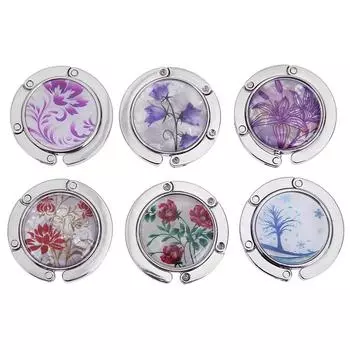 Нежный держатель для сумки Creatiee Instant Bag Hanger Pattern Landscape Pattern для женщин и девочек A