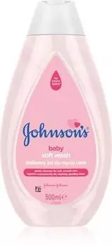 Нежный очищающий гель Johnson s® Wash and Bath TU прозрачный