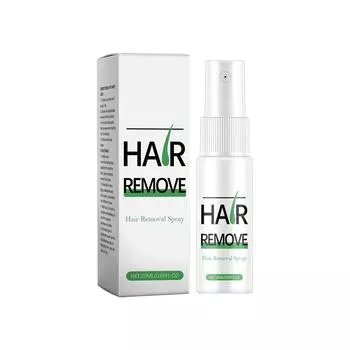 Нежный спрей для удаления волос на теле мягко очищает кожу, обеспечивая освежающий, увлажняющий и разглаживающий уход за кожей, 20 мл One Size