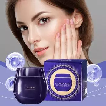 Нежный уход за кожей, увлажняющий, осветляющий, омолаживающий, нежирный питательный крем для лица One Size синий