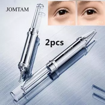 Нежный увлажняющий крем для глаз Увлажняет сыворотку для глаз Область вокруг глаз Уменьшает темные круги Средства по уходу за кожей против морщин 2pcs