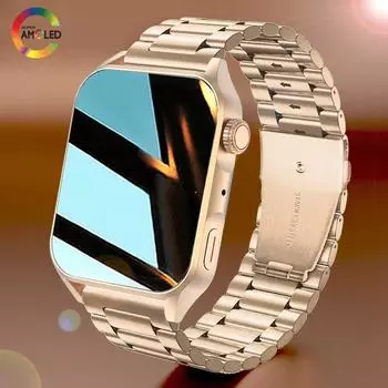 Nfc Bluetooth Call Smartwatch Women Amoled Hd Screen Always Display Time Custom Dial Smart Watch For Men Huawei Xiaomi China