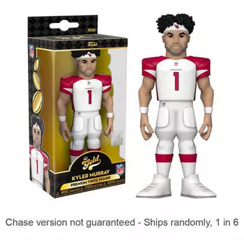 НФЛ: Виниловые 5-дюймовые виниловые пластинки Gold Chase Cardinals Kyler Murray поставляются 1 из 6