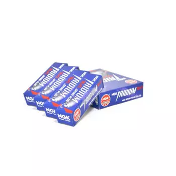 NGK IRIDIUM MAX BKR7EIX-P 4-Piece Set Punch Crimping Type STOCK NO. 2690 Spark Plug