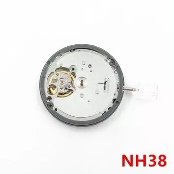 Nh38A Механическое движение Автоматический механизм часов Драгоценные камни Высокоточные детали для ремонта Тонкое мастерство движения