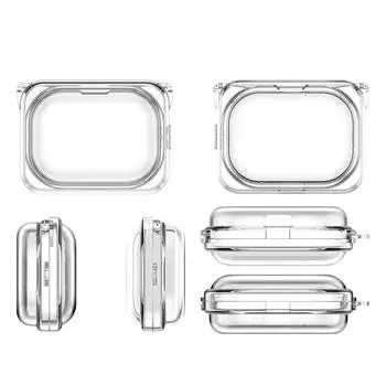 Ни за что Ухо() Чехол для наушников 2024 года, новый прозрачный защитный чехол из ТПУ, противоударный, водонепроницаемый, с защитой от падений, прозрачный чехол для наушников