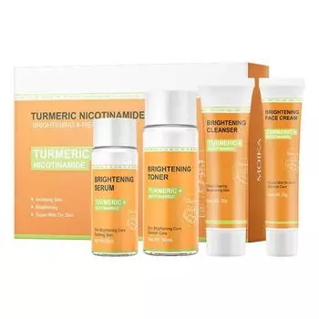 Ниацинамид для лица, отбеливание кожи, средства по уходу за кожей, отбеливающий набор из 4 предметов, отбеливающий уход за кожей, 30 мл белый