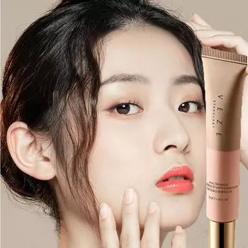 Ниацинамид Легкая и нежная тональная основа Крем-контроль жирности Консилер Отбеливающая увлажняющая жидкая основа # 01