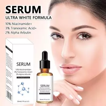 Ниацинамид Транексамик, освежающий и яркий исходный раствор ниацинамида, 30 мл белый