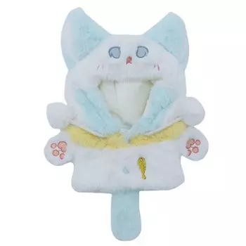 niannyyhouse Plush Toy Cotton Doll Accessories 10cm/20cm Clothes, Pig, Bear, Jacket, Hoodie, Clothes, Dress-Up (A4, 10cm)