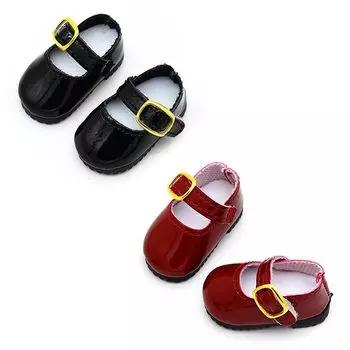 nianyyhouse 15 см мягкая игрушка обувь 30 см шарнирная кукла кожаные туфли длина кукольные аксессуары 1/6BJD приблизительно. 4,5 см переодевание (a2)