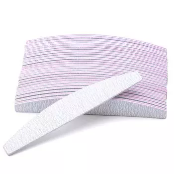 Nibiru DU 10 шт. пилочки для ногтей в форме арки, полировка, двухсторонний буферный лак, профессиональные инструменты для маникюра и дизайна ногтей