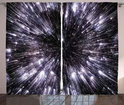 Nice Night Sky Moon star Thin 2 Pieces Thin Curtains for kids child girl men women Living Room Bedroom Window Drape Decor 50W130H(CM) 2PCS&Rod Pocket