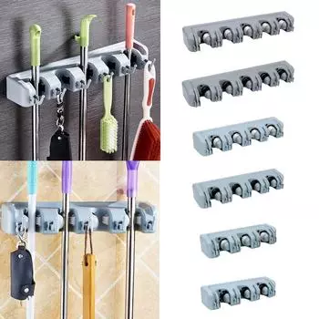 NICEYARD настенный многофункциональный держатель для метлы, инструмент, волшебный пластиковый держатель для швабры, ванная комната, кухня, 3 вида стилей