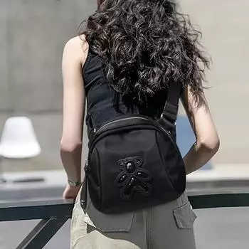 Niche Bag Women Spring and Summer Women s Bag Crossbody Bag Fashion All-in-one Single Shoulder Niche Chest Bag Canvas Bag