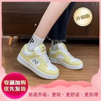 Niche board shoes women s tide autumn new student versatile sports casual bread shoes 35