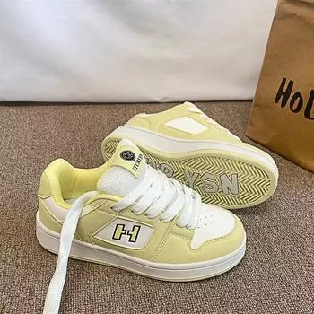 Niche board shoes women s tide autumn new student versatile sports leisure Dexun white shoes 35