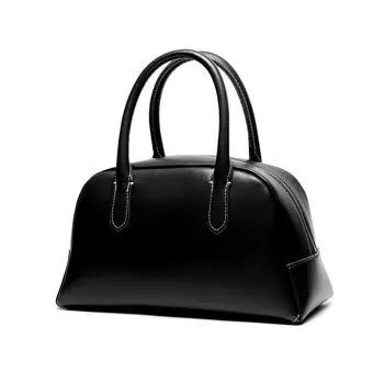 Niche Boston Pillow Bag Ретро кожаная женская сумка женская сумка из коровьей кожи сумка через плечо