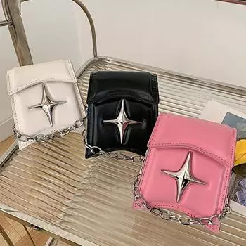 Niche design bag women s trend fashion small square bag 2024 spring new fashion simple shoulder bag casual bag белый