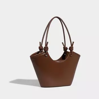 Niche design большая вместительная сумка-тоут для женщин 2024 новая сумка-тоут lanzi модная сумка через плечо подмышкой