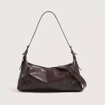 Niche Design New Women s Bag Autumn and Winter Maillard Underarm Bag Fashionable and Versatile One-shoulder Crossbody Bag for Women