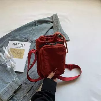 Niche Design Новая сумка-котел через плечо на одно плечо, сумка для мобильного телефона, водонепроницаемая сумка для йоги, бега, спорта, уличной переноски