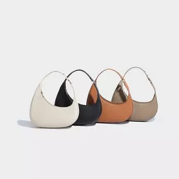 Нишевый дизайн парусника 2024 года, лето, новая высококачественная универсальная модная сумка под мышкой, нестандартная чёрный