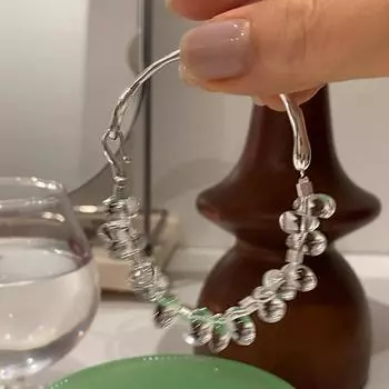 Niche Design Sense Natural Crystal Half Bracelet Женский Год Личности Универсальный Темперамент Модный Браслет Браслет