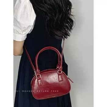 Niche design small square bag women s new exquisite versatile shoulder messenger bowling bag commuter bag