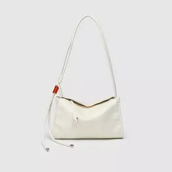 Niche Design Стильная простая женская сумка для поездок на работу, плиссированная сумка через подмышку, сумка через плечо