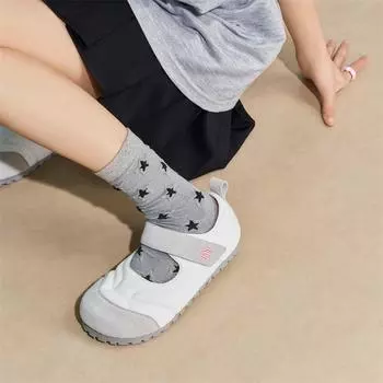 Niche design весна-лето 2024 новые повседневные туфли на плоской подошве Velcro sense женские туфли Mary Jane универсальные одинарные туфли 35 чёрный