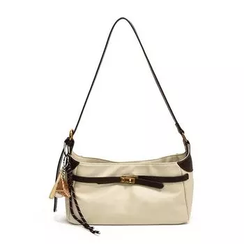 Niche Design Женская сумка через плечо PU ретро сумка через плечо Большая вместительная сумка-тоут с регулируемым ремешком сумка-мессенджер модная сумка-сэтчел чёрный