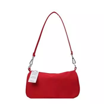 Niche Designer Same Bag Женская летняя сумка-мессенджер через плечо с цепочкой Сумка подмышкой Tide красный