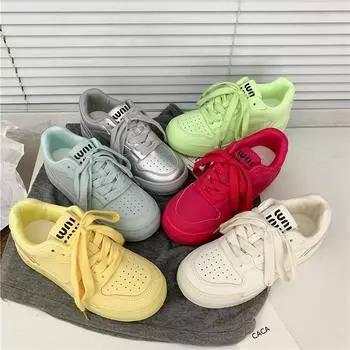 Niche dopamine board shoes women s ins tide 2025 summer new low-top breathable little white shoes casual sports shoes women 35