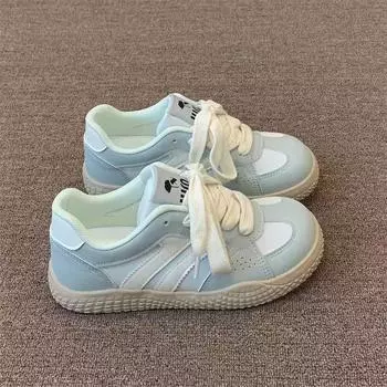 Niche дышащая обувь для моральной подготовки, женская, весна 2025, новые маленькие белые туфли, для демонстрации ног, маленькие спортивные, повседневные, универсальные, шикарные туфли для сноуборда 35 жёлтый