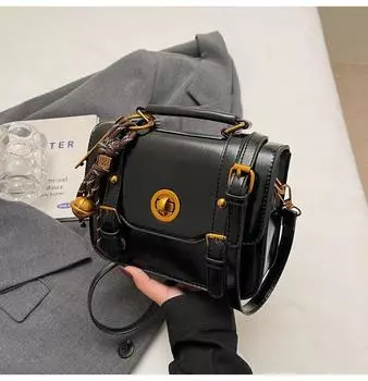 Niche High-end Design Handbag Bag Women s Versatile Trend Small Square Bag Retro Shoulder Messenger Bag