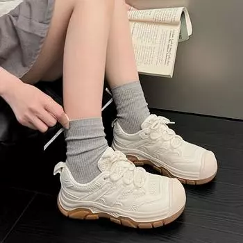 Niche hollow sports sandals women s 2024 new outer wear thick-soled soft-soled Roman beach breathable ugly cute hiking shoes 35 серебряный