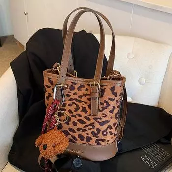 Сумка Niche matte женская новинка 2024 года осень-зима сумка-мессенджер через плечо высокого класса ретро портативная сумка-ведро