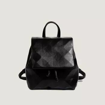 Niche Mini Геометрический Ромбус Рюкзак Женская Сумка Дорожный Маленький Рюкзак Женский